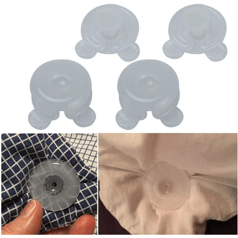 Duvet cover clips, Doona grippers, quilt fasteners,comforter