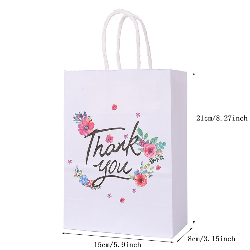 Personalized Wedding Reception Bags - Kraft Paper Bags