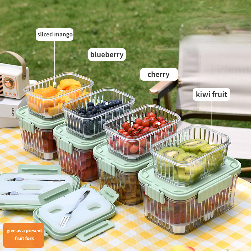 Portable Mini Food Fresh keeping Box With Leak proof Lid - Temu