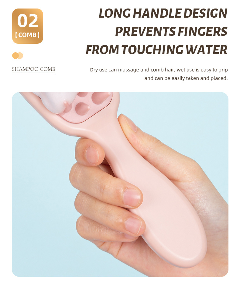 Portable Scalp Massager And Detangling Brush for Hair, Ideal for Travel And Bathing