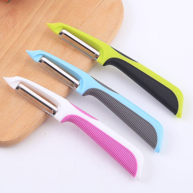 Multifunctional Stainless Steel Storage Peeler, Vegetable & Fruit Peeler  With Dual-sided Blade And Storage Drawer, 1pc