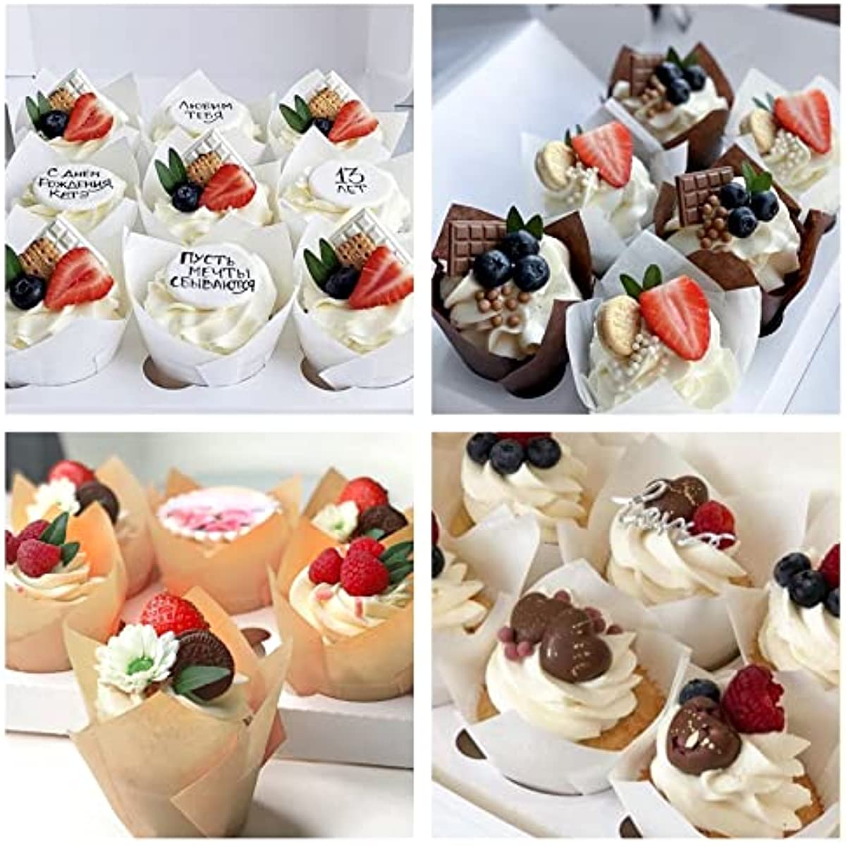 Jumbo Cupcake Liners Brown Muffin Liners Cupcake Holder Kraft Paper Baking  Cups Heavy Duty Greaseproof Cake Cups For Bakery Wedding Thanksgiving Day Cup  Cake Pans Baking - Temu United Arab Emirates