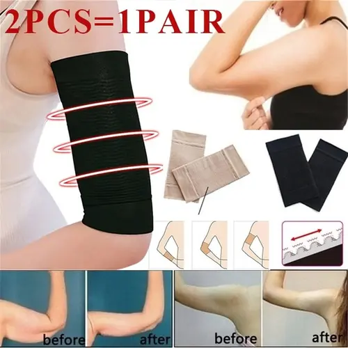 Arm Slimming Shaper Wrap Upper Arm Compression Sleeve Flabby Arms Weight  Los Dob