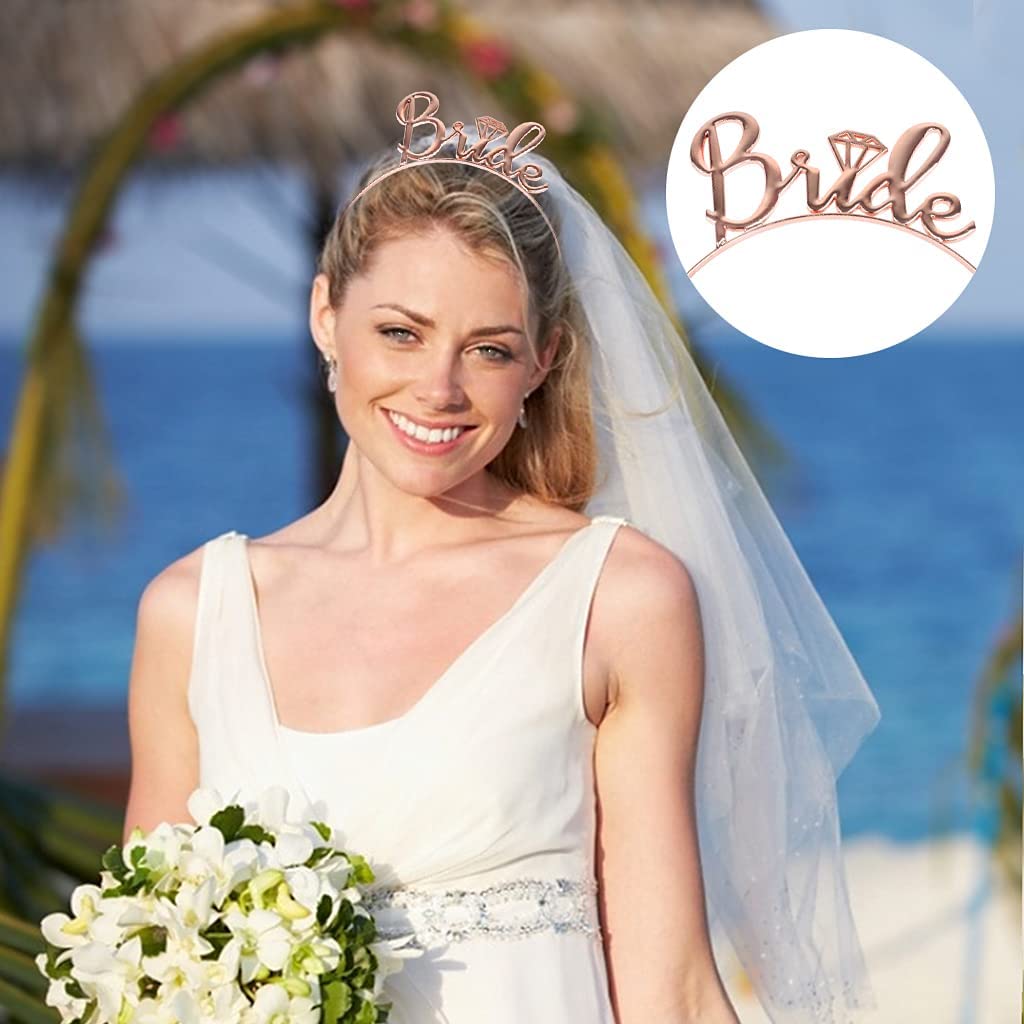 BRIDE VEIL HEADBAND Bachelorette Bridal Veil Bachelorette -  in 2023  Bachelorette  bridal veil, Bride headband bachelorette, Bachelorette veil