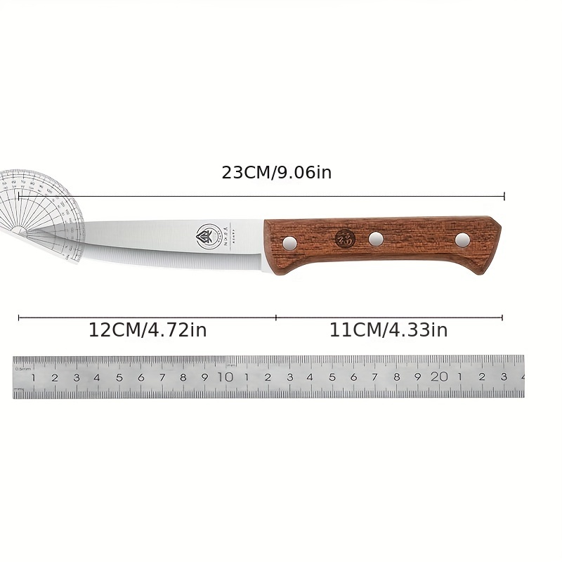 Household Fruit Knife With Knife Cover Portable Small Knife - Temu