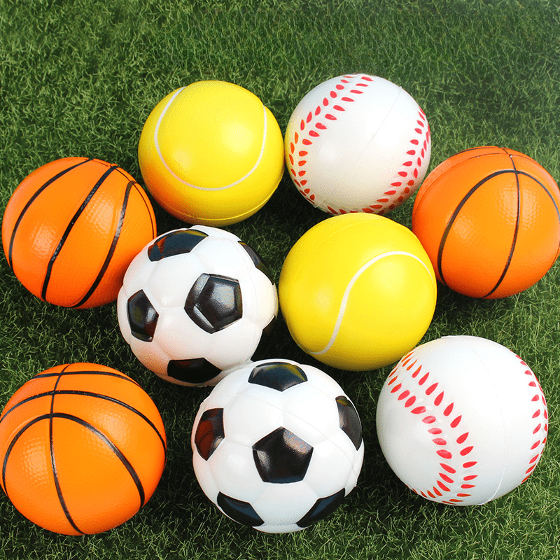 12 Pièces Mini Ballon Football,Ballon Mousse Foot 6cm,Petite Balle en  Mousse Enfant,Anti Stress De Football pour Enfants Et Adultes