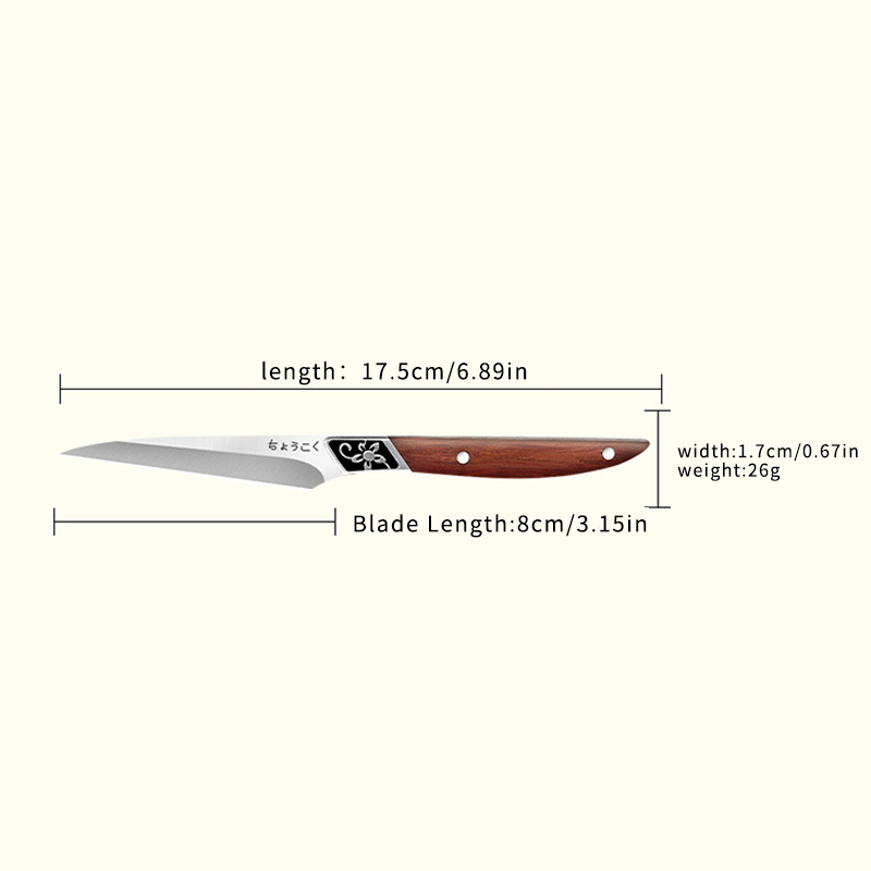 Professional Portable Stainless Steel Fruit Carving Knife - Temu