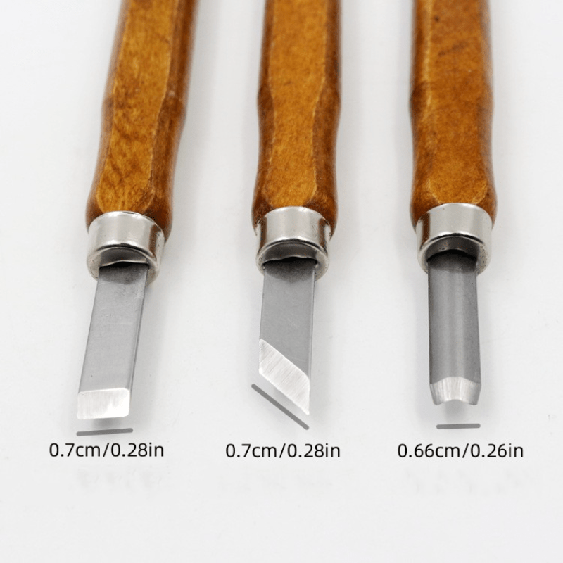 Wood Carving Knife Set Sk2 Carbon Steel Sculpting Knife Kit - Temu