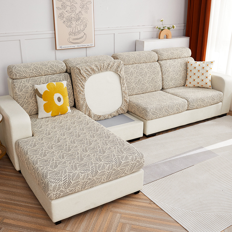 Thick Jacquard Sofa Couch Cushion Cover Elastic band - Temu