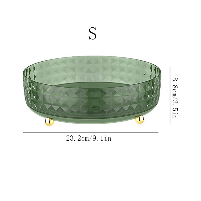 1pc De Alta Qualidade Material Pet Rack De Suporte De Metal, Mesa Giratória  De Maquiagem Do