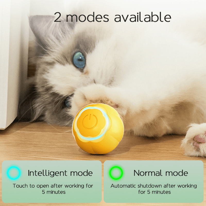 Roller Ball Automatic Rolling Ball Toy Interactive Pet - Temu