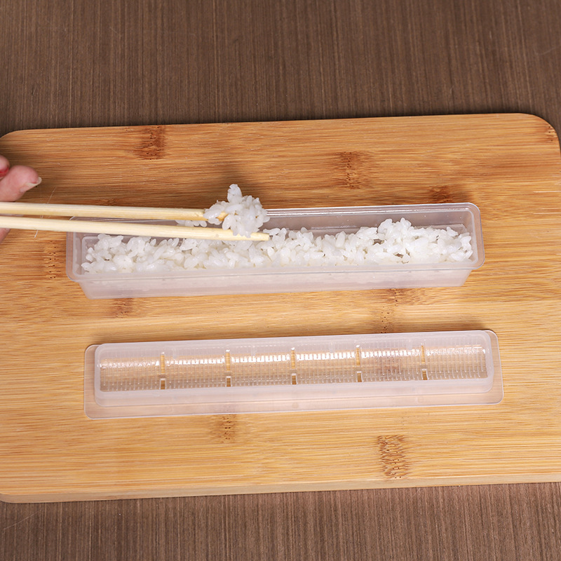 Wooden sushi mold