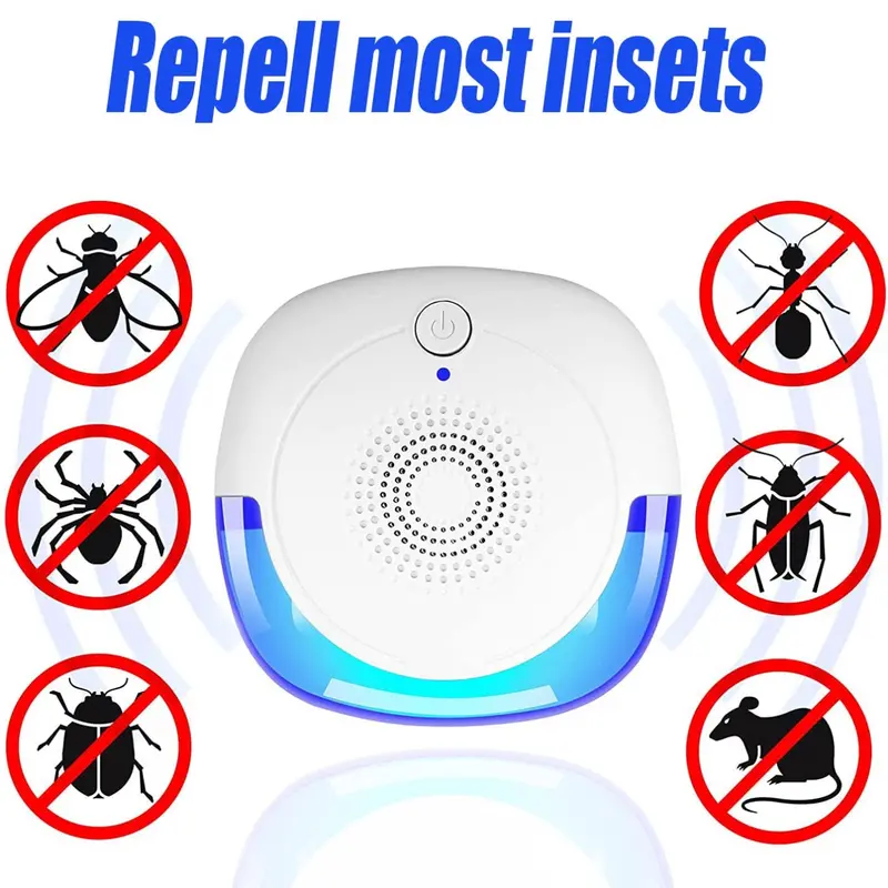 Ultrasonic Pest Repeller Electronic Insect Control For - Temu