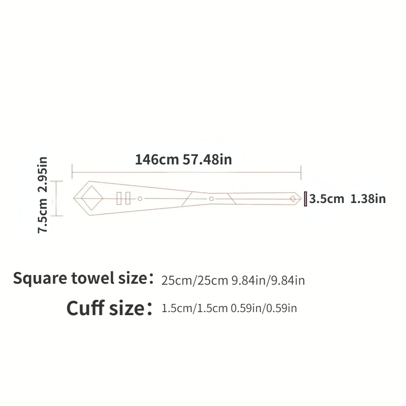 Business Men's Tie Set with Cuff Square Scarf
