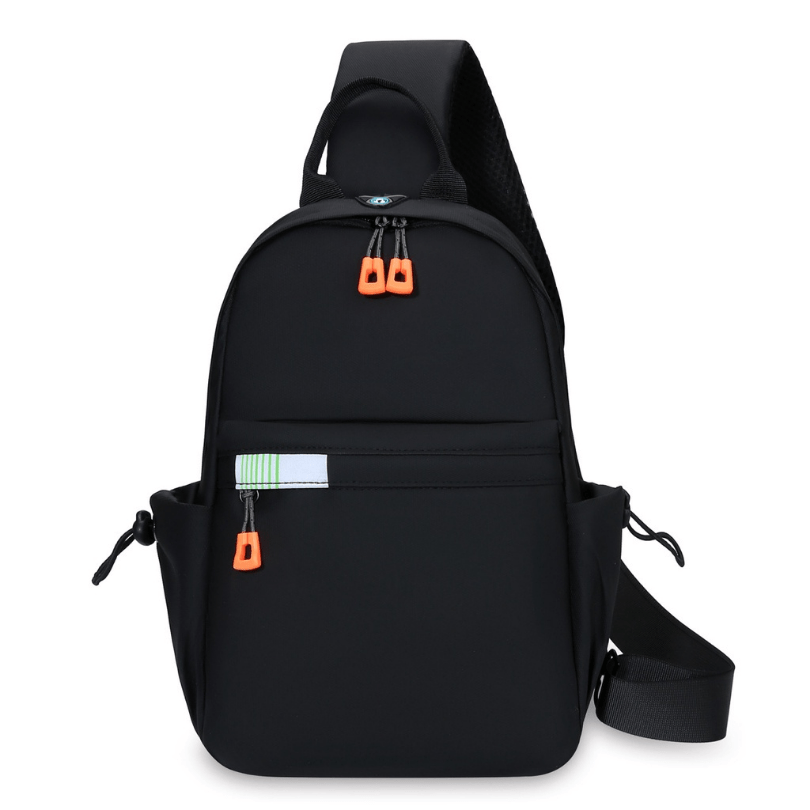 Waterproof Backpack Men's Casual Crossbody Bag Fashion Sports Chest Bag  Multi-Functional Wear-Resistant Bag School Backpack Back To School Laptop  Backpack Small Bag Black Bag