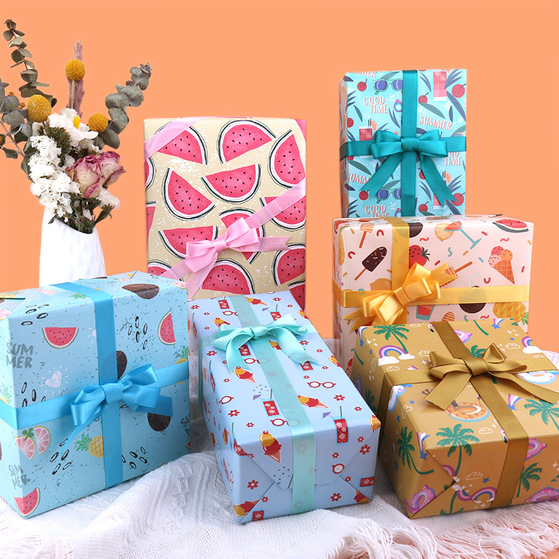 Gift Wrapping Paper Birthday Gift Wrapping Paper Holiday - Temu