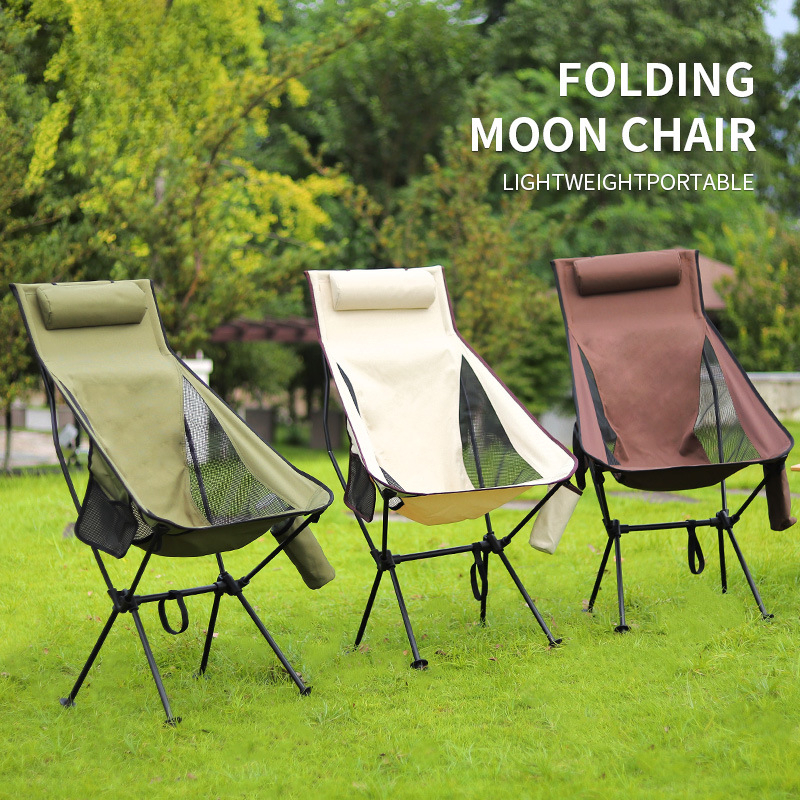 Portable Camping Chairs With Bottle Holder Outdoors Folding Chair Sports  Chair Lawn Chair Fishing Chair, Free Shipping On Items Shipped From Temu