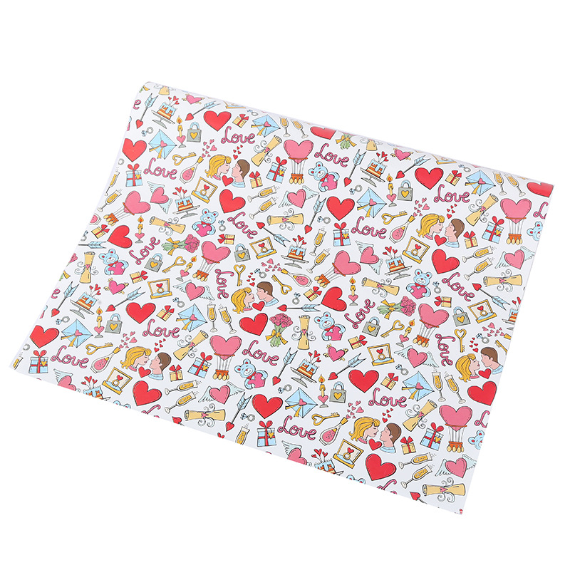 Valentine's Day High grade Gift Wrapping Paper Retro - Temu