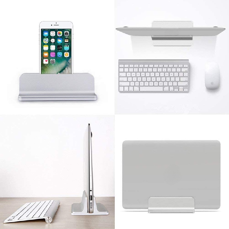 Vertical Laptop Stand Holder For MacBook Pro/Air Cell Phone Holder