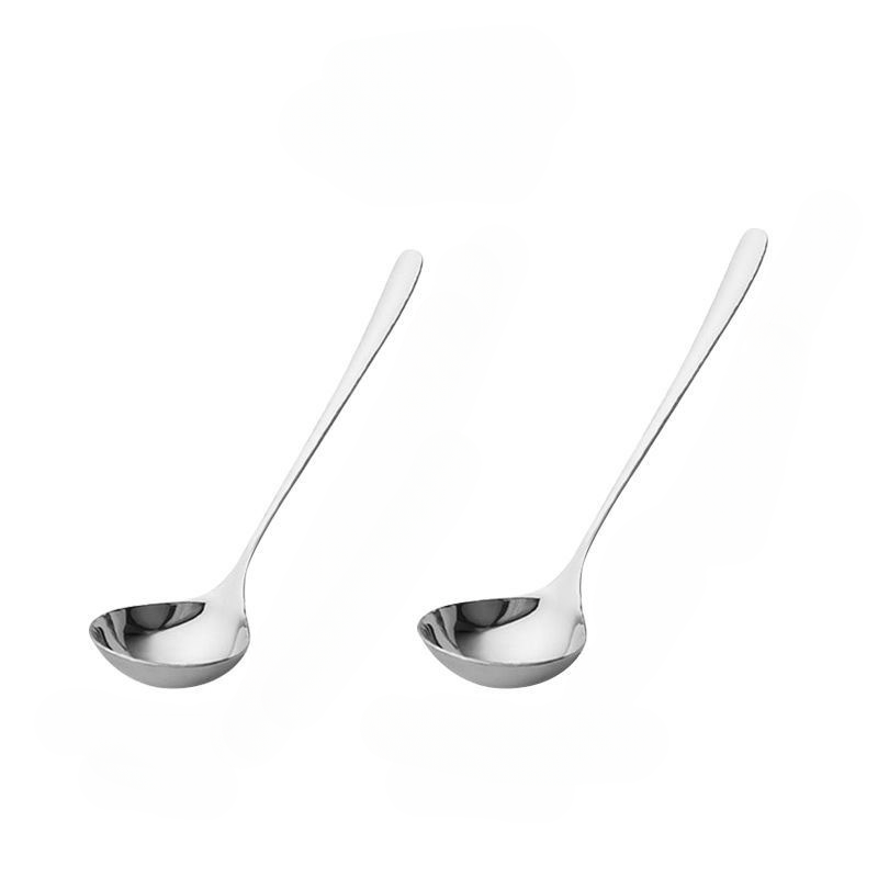 304 Stainless Steel Thickened Spoon Creative Long Handle Hotel Hot Pot  Spoon Soup Ladle Home Kitchen Essential Tools For Restaurant Kitchen - Temu