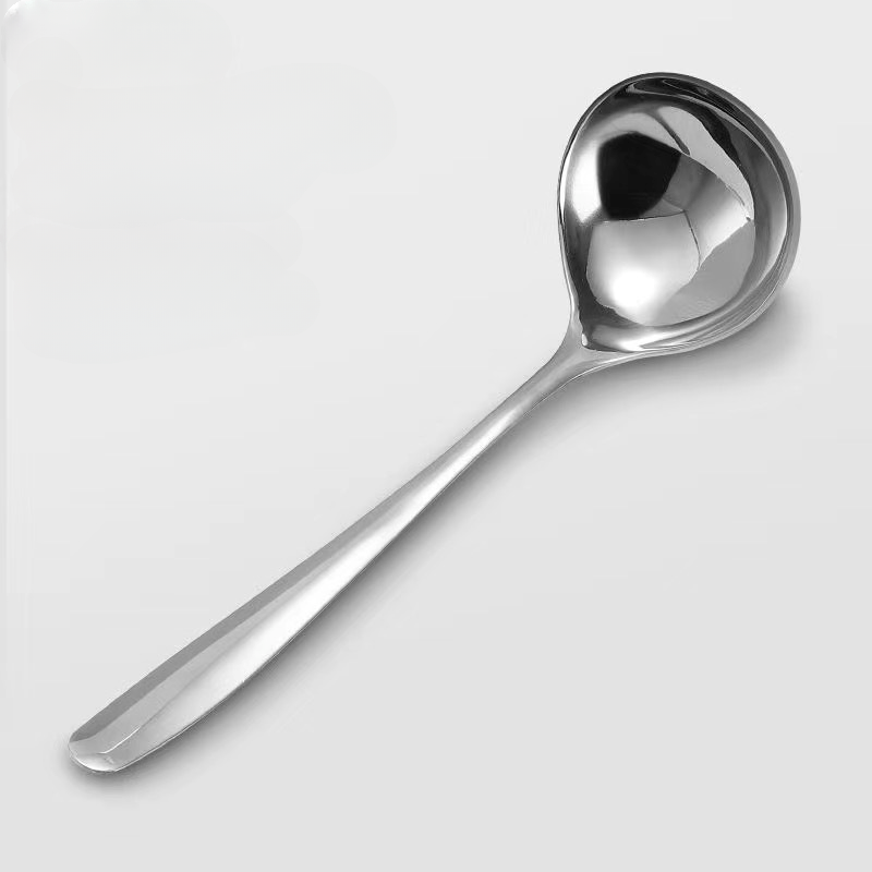 304 Stainless Steel Thickened Spoon Creative Long Handle Hotel Hot Pot  Spoon Soup Ladle Home Kitchen Essential Tools For Restaurant Kitchen - Temu