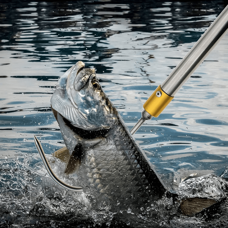 Fishing Stainless Steel Fishing Barbed Spear Screw - Temu