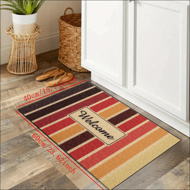 Welcome Entrance Doormat Low Pile Indoor Outdoor Entrance - Temu