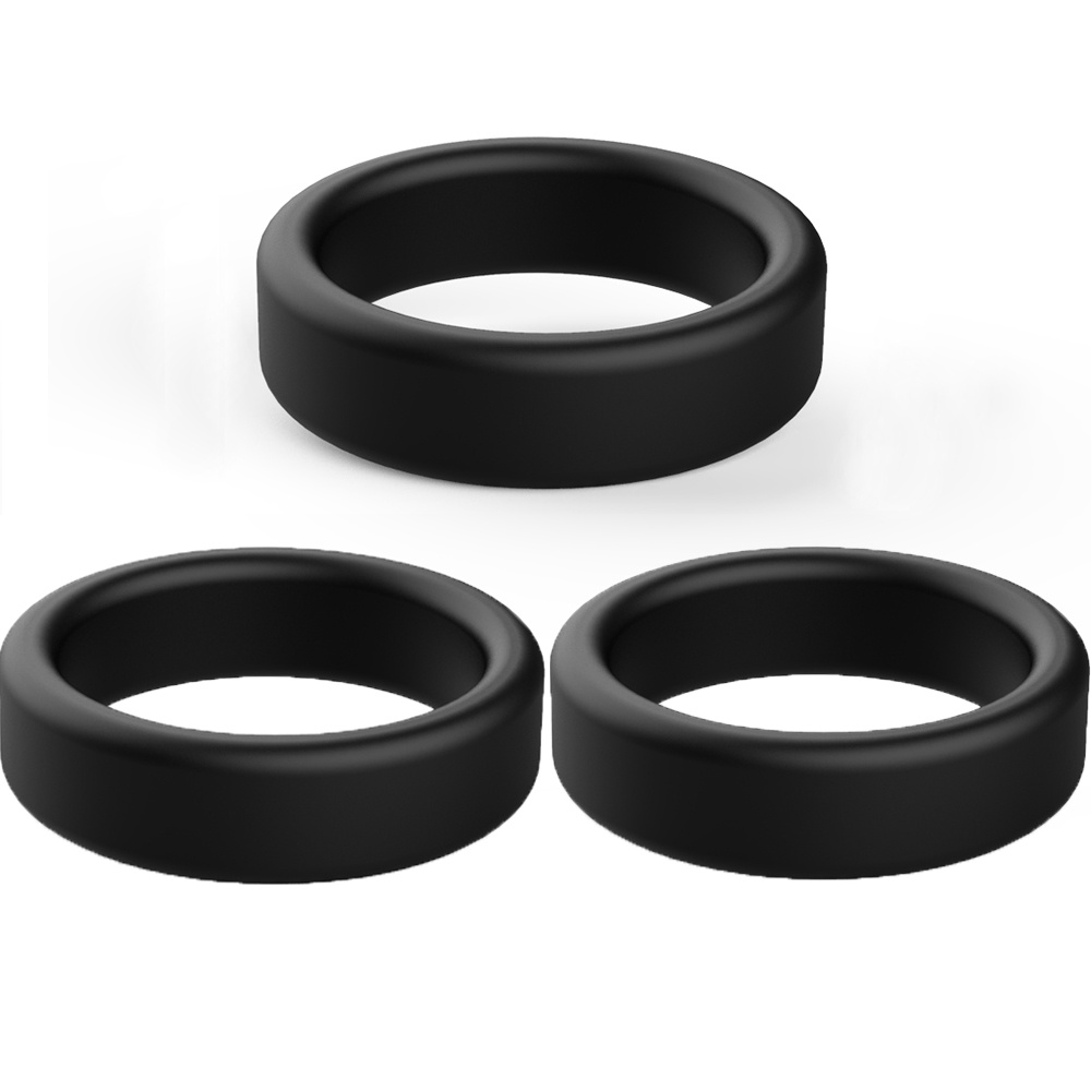 Silicone Penis Rings Set with 7 Different Sizes Cock Rings for Erection  Enhancing, Long Lasting Stronger Men Sex Toy, Strechy Adult Sex Toys for  Men
