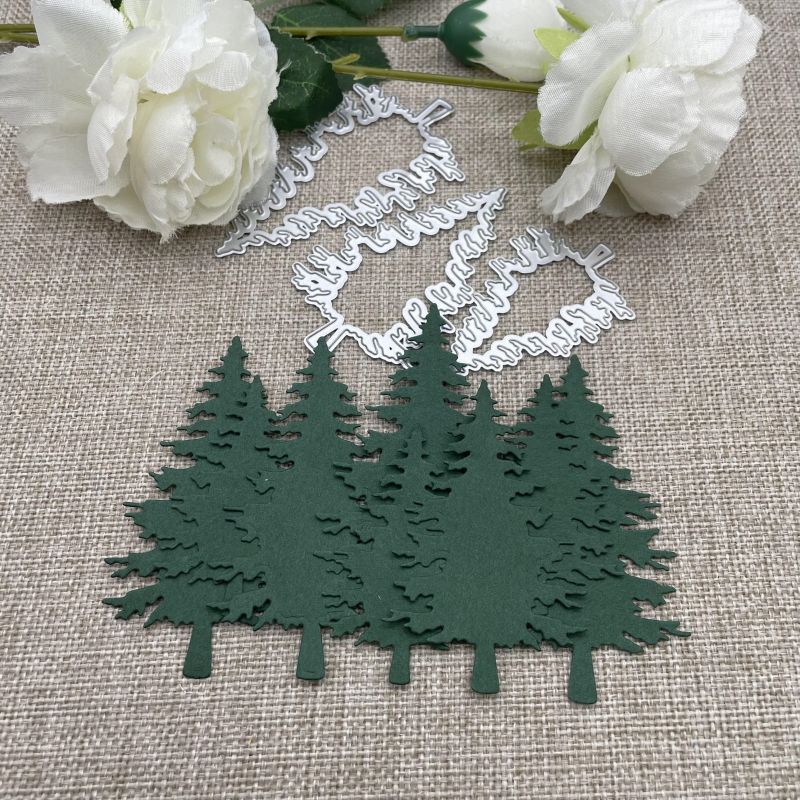 Christmas Tree Metal Cutting Dies For Card Making Diy Scrapbooking