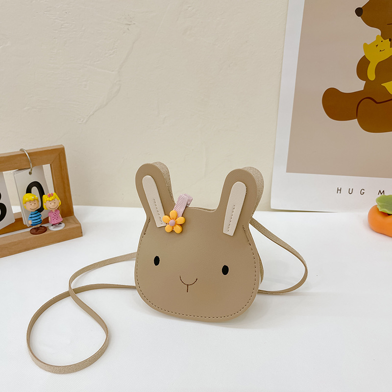 Children's Messenger Bag Cartoon Cute Rabbit Crossbody Bag For Girls  Kindergarten Pu Shoulder Bag Coin Purse Waterproof Satchel Bag - Temu