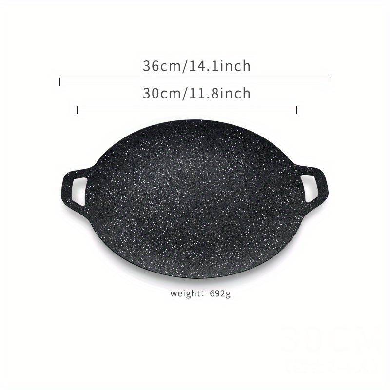 Griddle Pan Non stick Cast Iron Grill Pan Bakeware - Temu