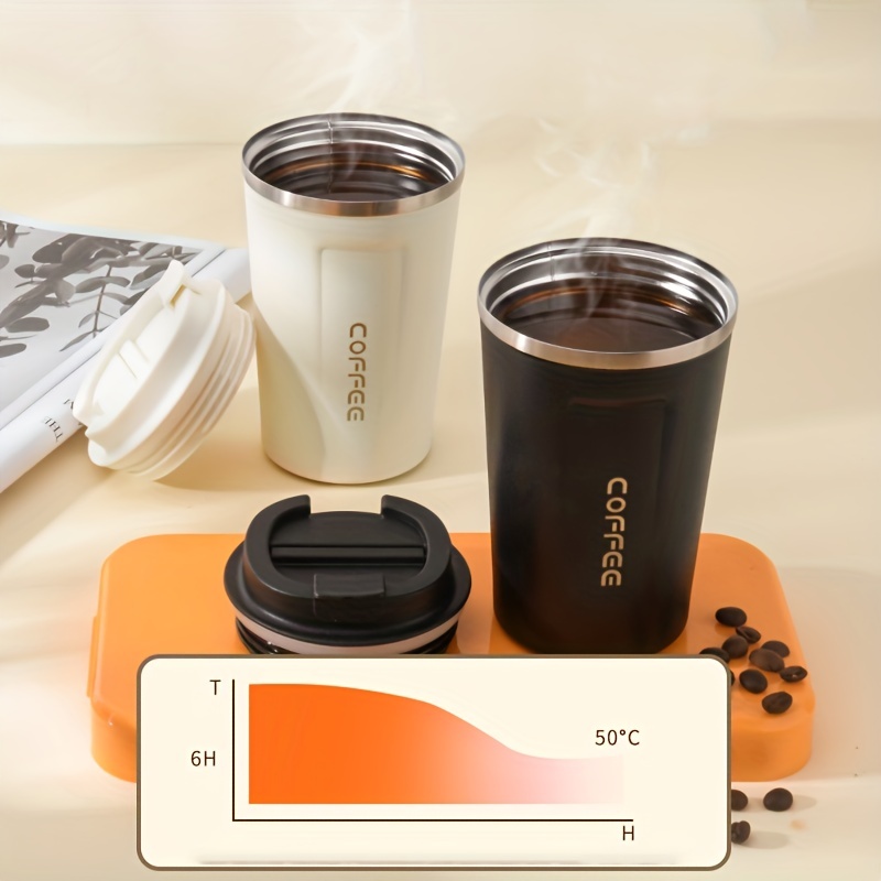 Coffee Mug Vacuum Flask Fashion Premium Thermos Stainless Steel Travel Mugs