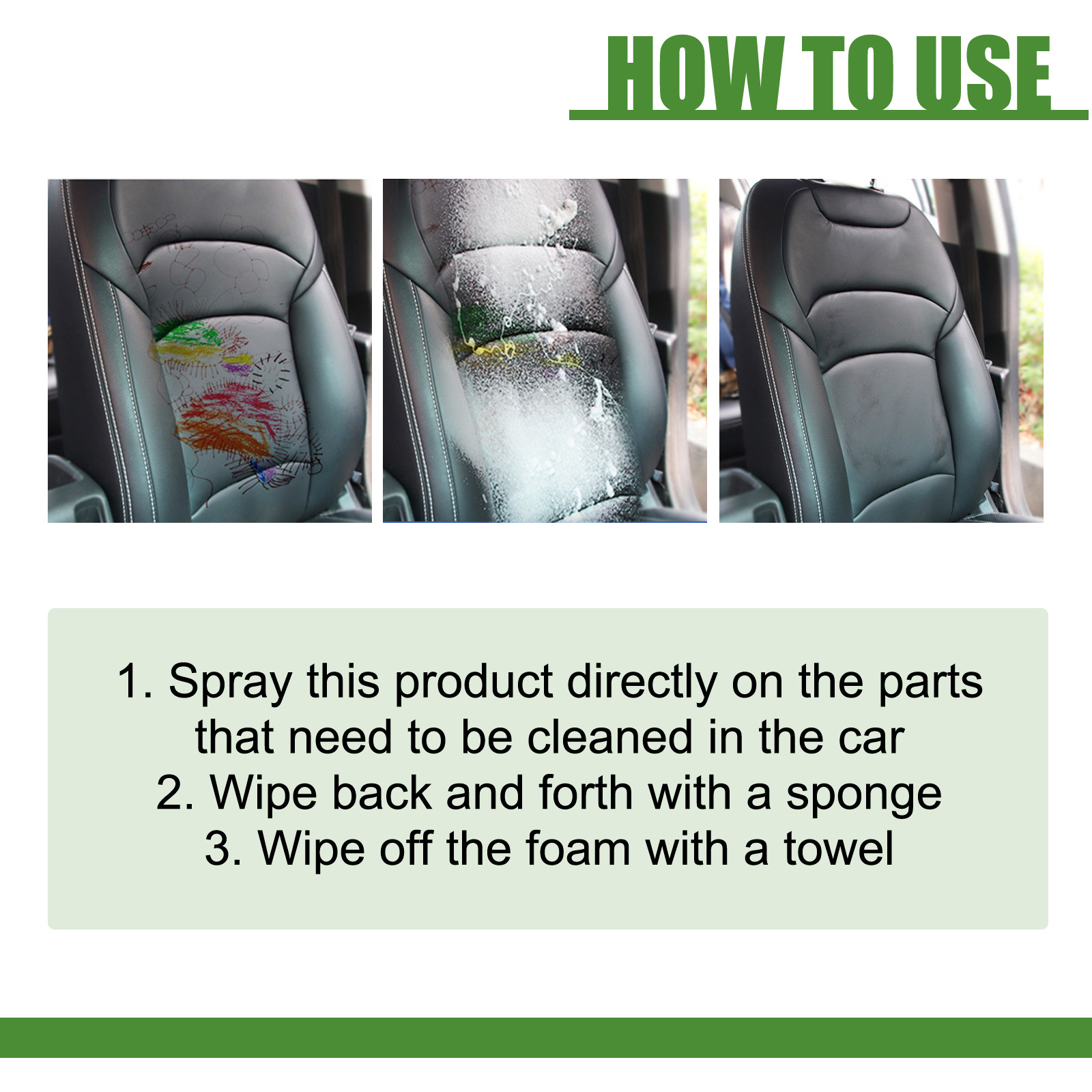 Multi functional Foam Cleaner Car Interior Supplies - Temu