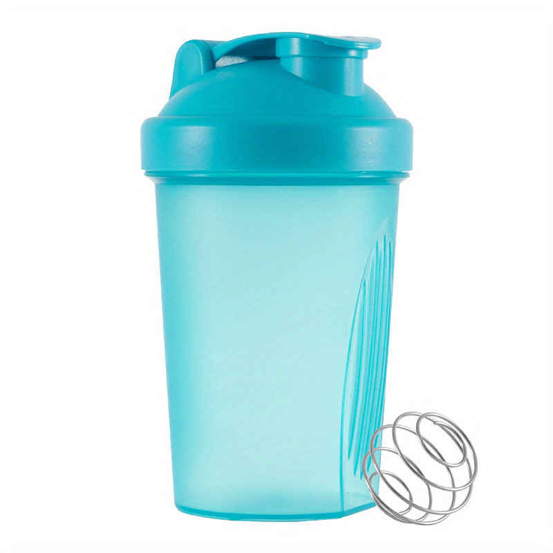 Shaker Bottle With Stainless Steel Stirring Ball Portable - Temu