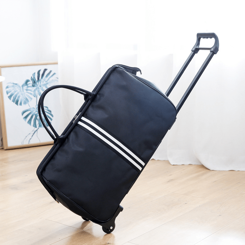 Travel Storage Rolling Bag, Large Capacity Luggage Bag, Wheeled Duffle Bag  & Travel Accessories - Temu