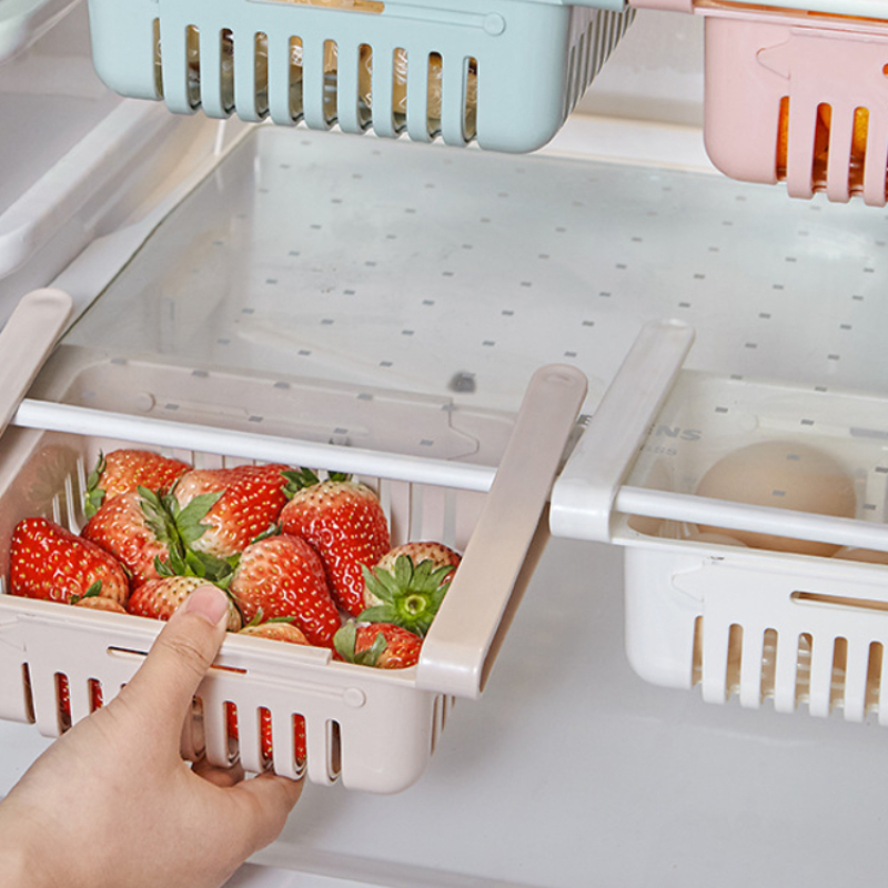 Fridge Drawers Organiser Plastic Fridge Storage Box 4/8 - Temu