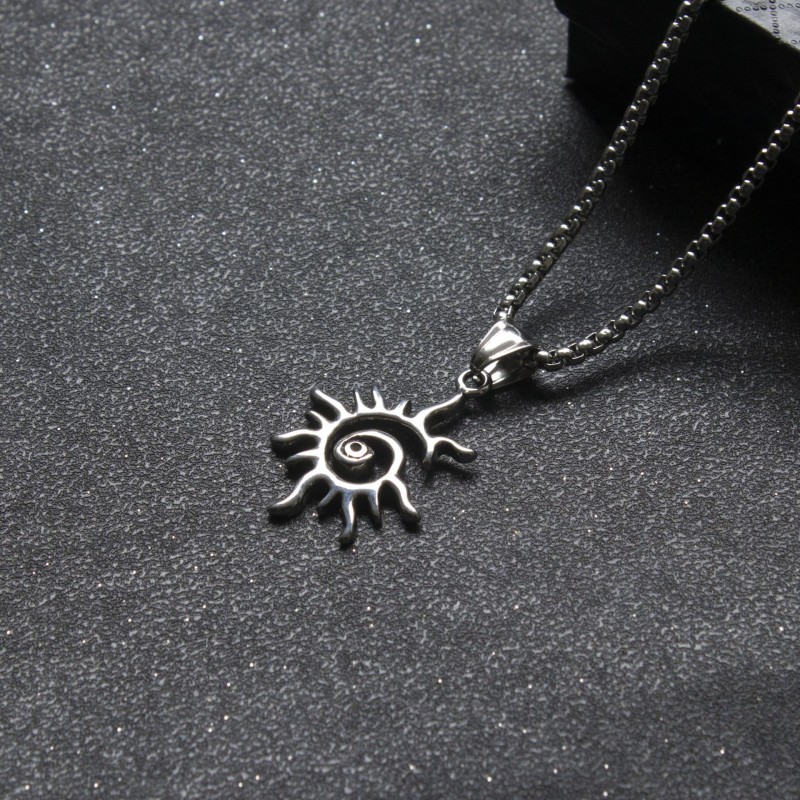 Sun Pendant Necklace - Temu