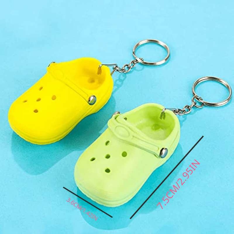 Cute Shoes Style Keychain For Women - Mini Keychain Funny Keychain Kids  Girls Boys Lovely Key Buckle For Birthday Gifts - Temu