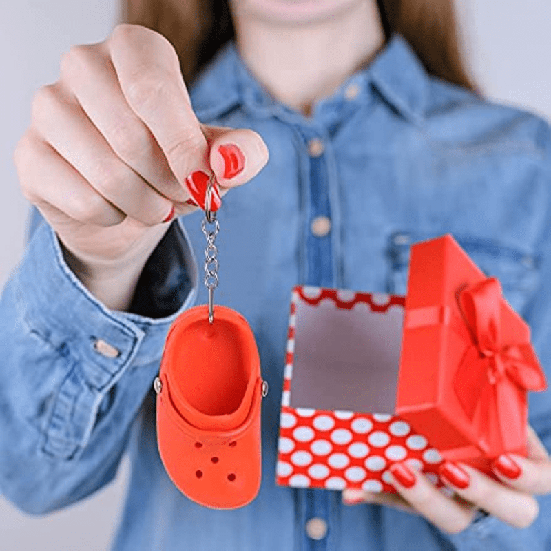 Cute Shoes Style Keychain For Women - Mini Keychain Funny Keychain Kids  Girls Boys Lovely Key Buckle For Birthday Gifts - Temu