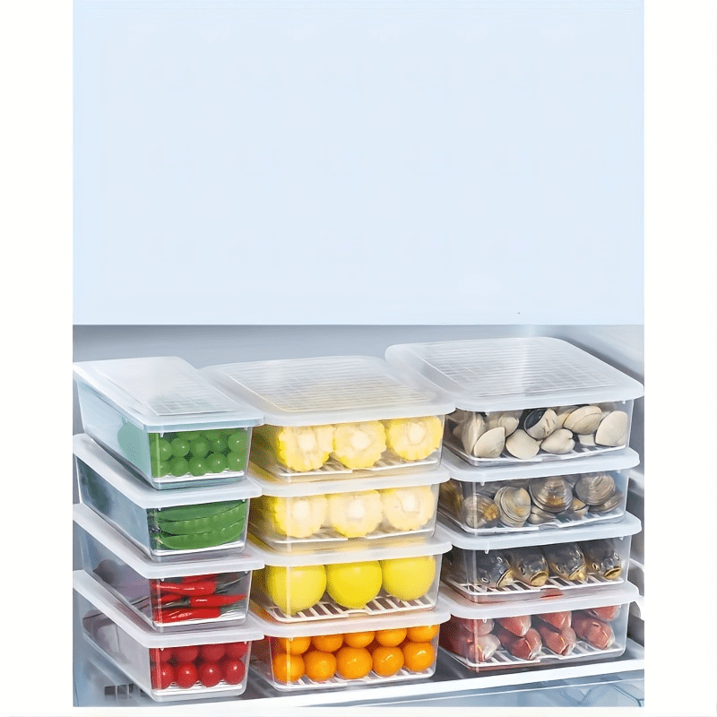 Easy to clean Plastic Food Storage Container Keep Your Food - Temu