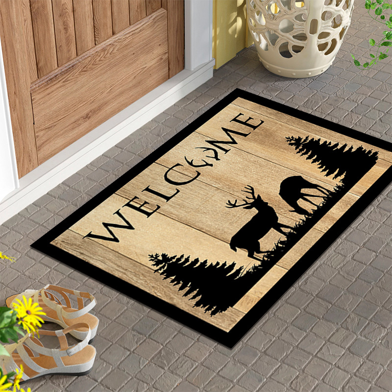 1pc Halloween Welcome Doormat, Soft & Thick Indoor And Outdoor