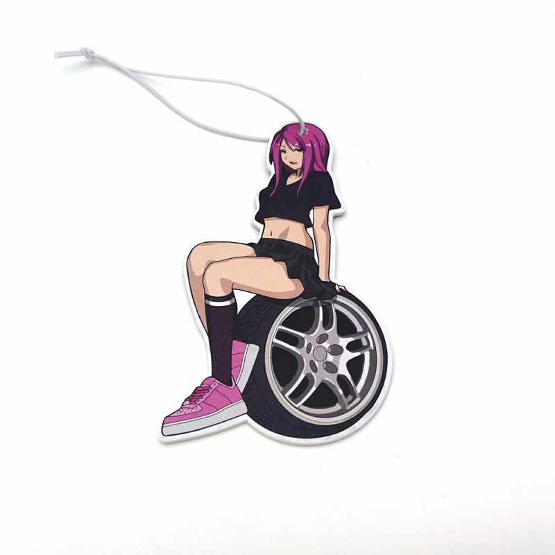 4 Stück Anime Auto Lufterfrischer,Rückspiegel Auto Lufterfrischer,Auto  Rückspiegel Hängend,Hanging Anhänger,Räucherstäbchen für Männer Frauen  Geschenk : : Auto & Motorrad