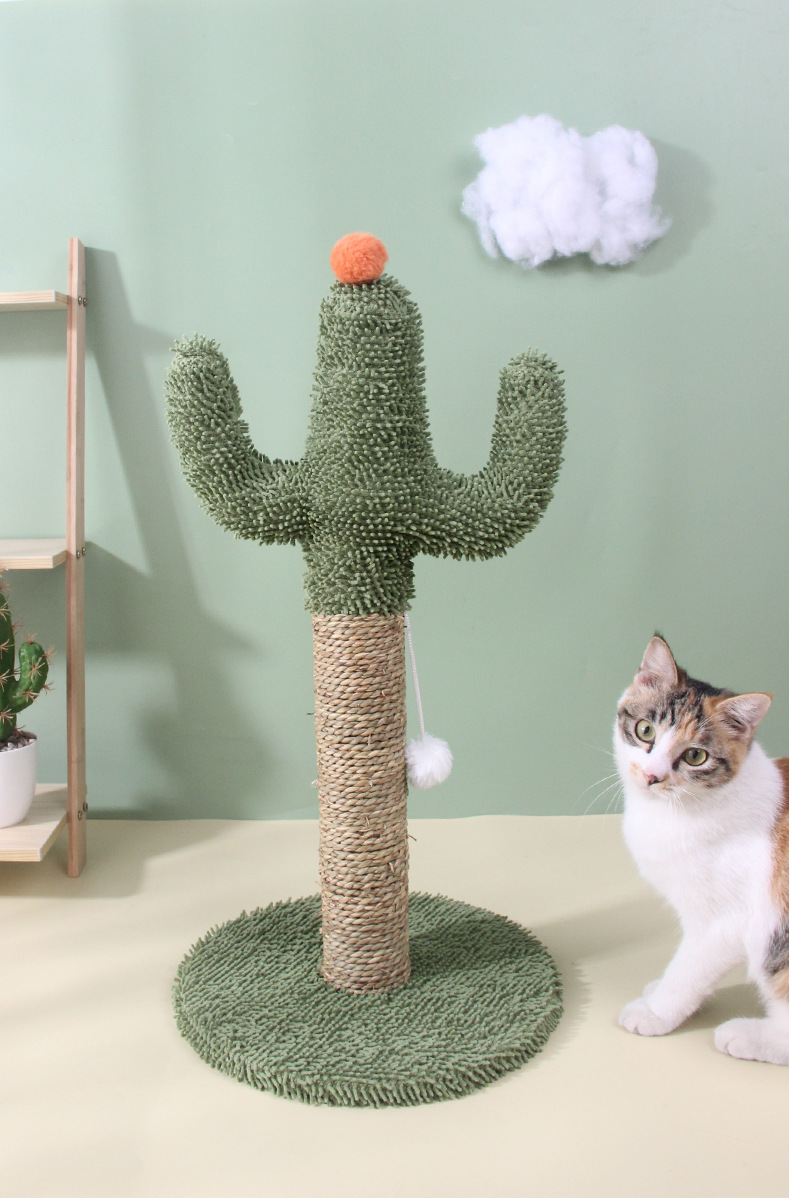 Cactus Shaped Cat Scratcher Toy Cat Scratching Toys Interactive Toys For Indoor Cat Pet Supplies details 7