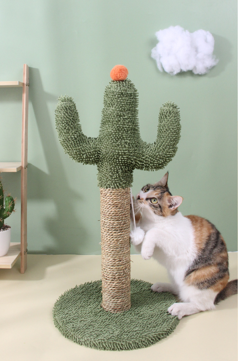 Cactus Shaped Cat Scratcher Toy Cat Scratching Toys Interactive Toys For Indoor Cat Pet Supplies details 8