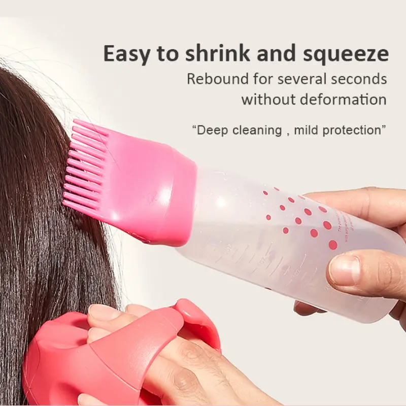 2pcs Applicator Bottle for Hair tint hair dyeing bottles scalp applicator