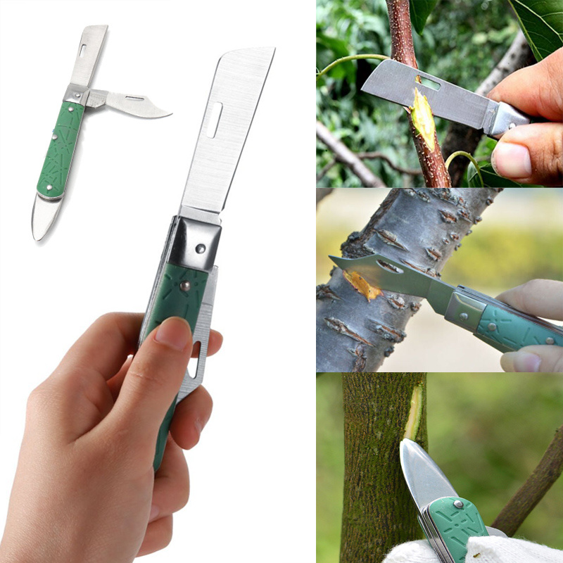 Grafting Knife Pruning Pocket Foldable Tree Fruit Cutting Budding Garden  Tool