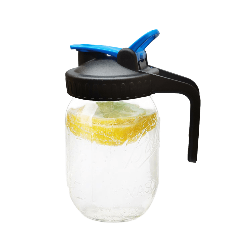 Multi Top Flip Cap Pitcher Lid with Handle 