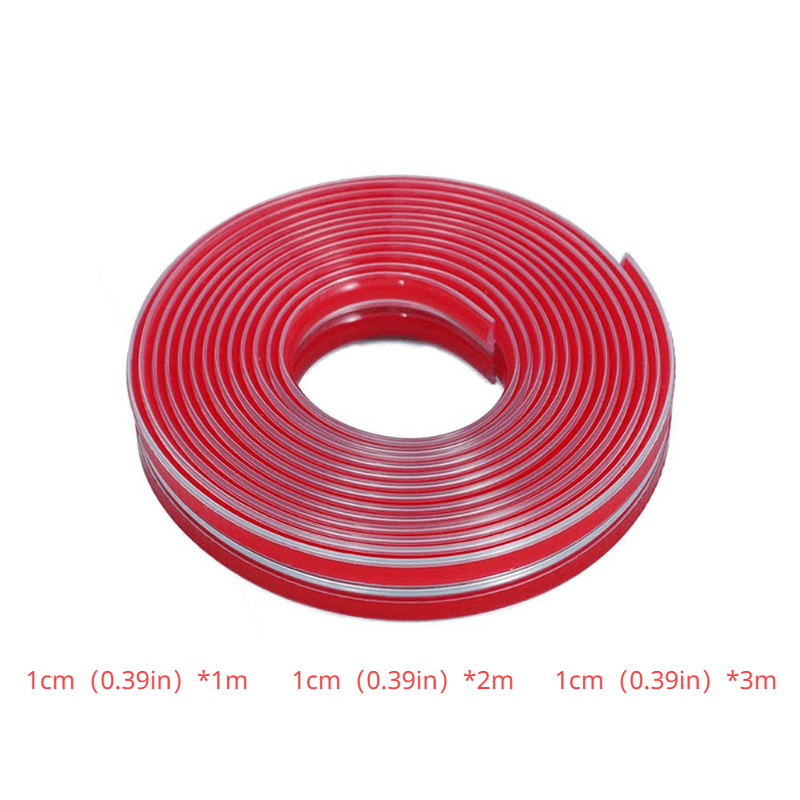 20ft Edge Protector Strip Clear Silicone Soft Corner Protectors With  Pre-taped Strong Adhesive