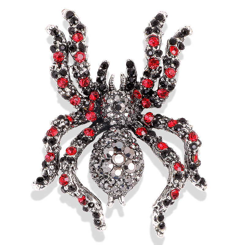 Spider Rhinestone Brooch Women Suit Brooches Pin Jewelry - Temu