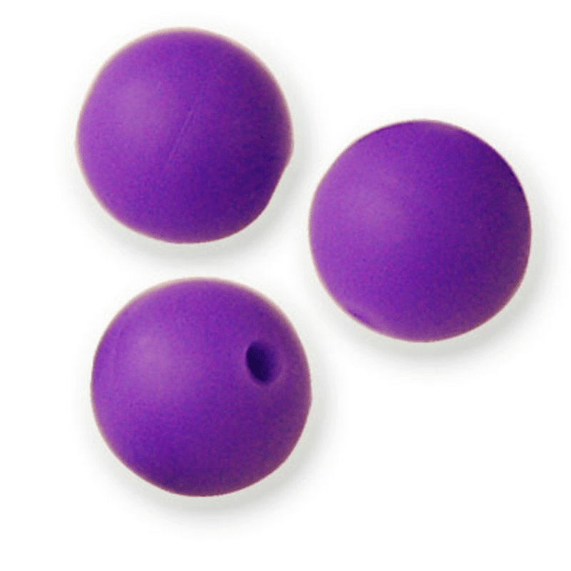 Silicone Beads Safety Bpa Free Round Silicone Beads For Diy - Temu